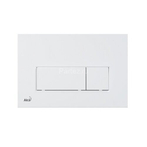 Кнопка смыва Alcadrain, белый, матовый (M576)