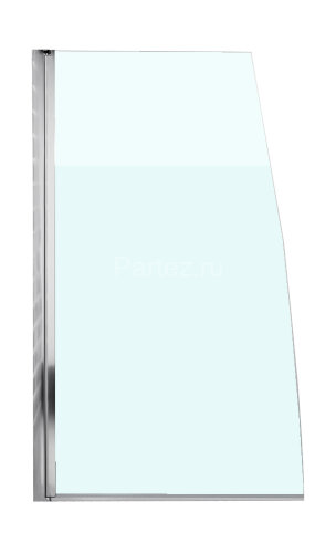 Шторка для ванны распашная Jacob Delafon Serenity 80х145 цвет профиля хром (E4933-GA)