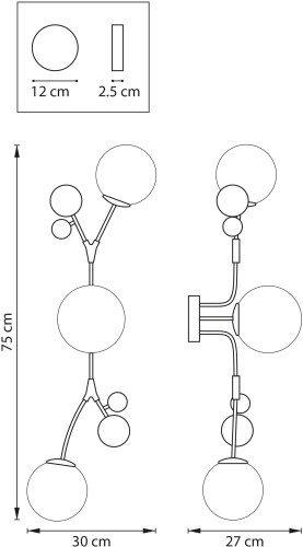 Бра Lightstar 815537