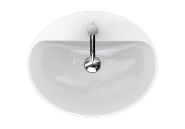 Раковина Geberit VariForm 55х45 см, встраиваемая, белая (500.720.01.2)