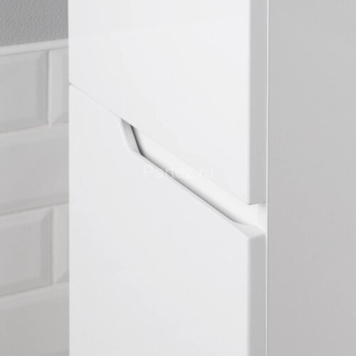 Пенал подвесной Итана Alexa 40 400х316х1600 левый, белый глянец (CS00080604)