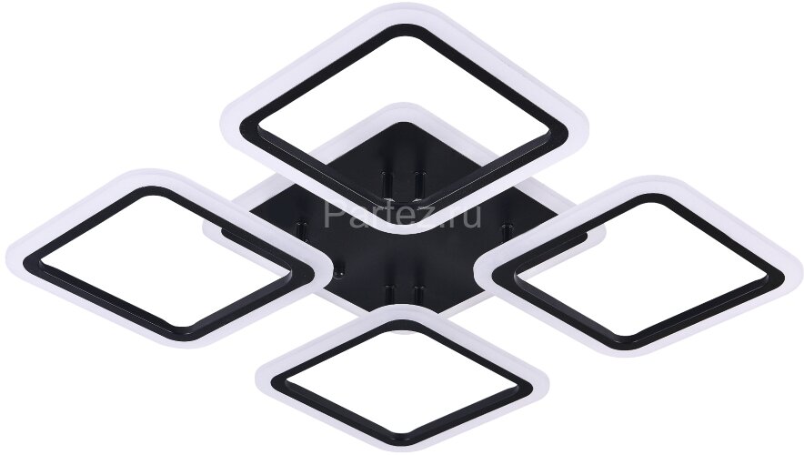 Потолочная люстра Natali Kovaltseva HIGH-TECH LED LAMPS 82004 BLACK