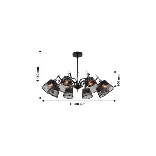 Потолочная люстра F-Promo 2197-8U