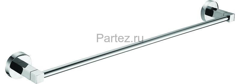 Полотенцедержатель AZARIO NESSY трубчатый одинарный 60 см, хром (AZ-73101)