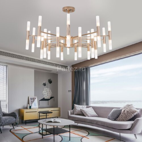 Потолочная люстра Bogate's 351 золото / белый