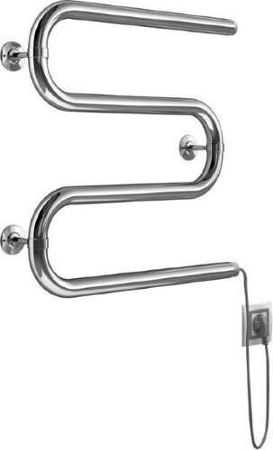 Полотенцесушитель электрический Маргроид "Вид 52" 50х60, универсальное подключение, хром