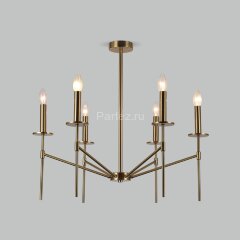 Потолочная люстра Eurosvet 60142/6 латунь
