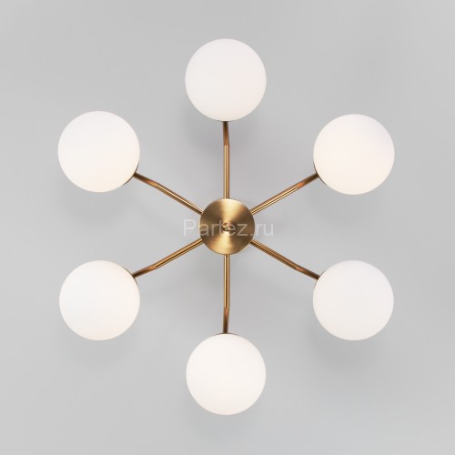 Потолочная люстра Eurosvet 70154/6 латунь