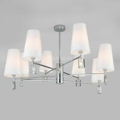 Потолочная люстра Eurosvet 60137/8 хром