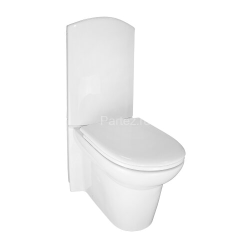 Унитаз-компакт Creo Ceramique LE MANS напольный, скрытый монтаж, с крышкой микролифт (415х705х950)