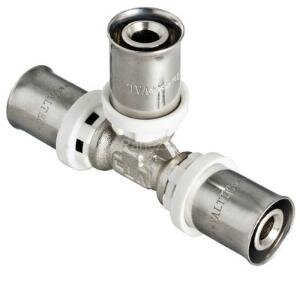 Тройник пресс переходной 32х32х20 VALTEC