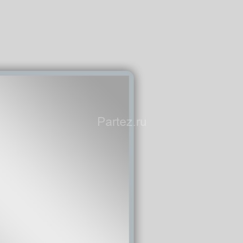 Зеркало AZARIO Lagos 1000х700 с подсветкой, сенсорный выключатель с функцией диммера, подогрев (AZ-Z