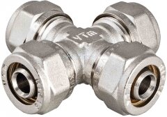 Крестовина обжимная D26х20х26х20 Valtec