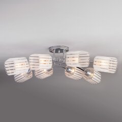 Потолочная люстра Eurosvet 30125/8 хром