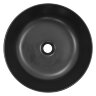 Раковина-чаша Creo Ceramique 400х400х140 накладная, круглая, керамика, черный матовый (PU4400MBK)
