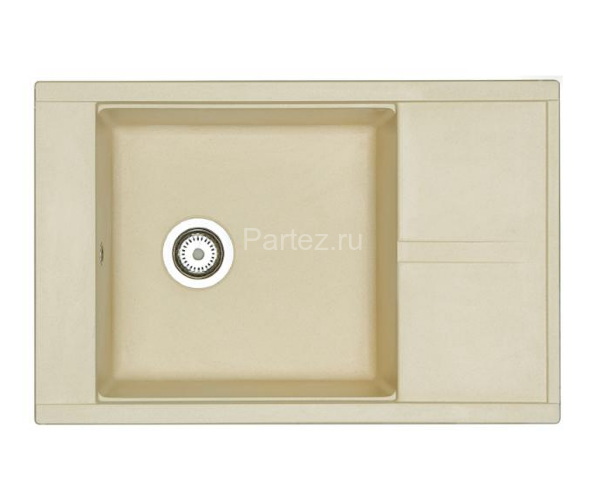Кухонная мойка AQUATON Делия 78, шампань (1A715132DE290)