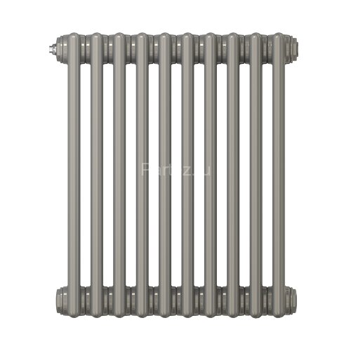 Радиатор трубчатый Zehnder Charleston Retrofit 3057, 18 сек.1/2 бок.подк. 0325 TL (кроншт.в компл)