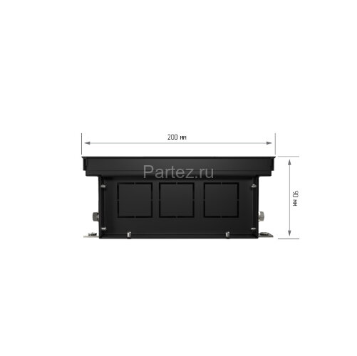 Конвектор внутрипольный Royal Thermo ATRIUM-90/200/800-DG-U-LB