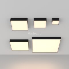 Потолочный светильник Maytoni C032CL-36W3K-SQ-B