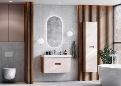 Зеркало AQUATON Альто 60 с подсветкой, сенсорным выключателем (1A256502A1010)