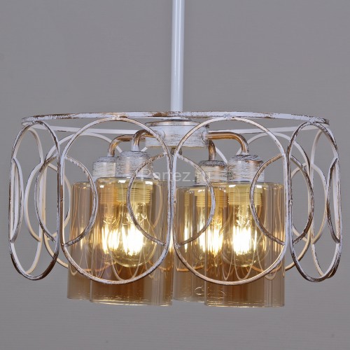 Подвесная люстра Reluce 03883-0.4-04 WH+GD