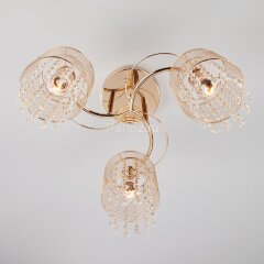 Потолочная люстра Eurosvet 30137/3 золото