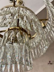 Подвесная люстра Newport 10125+5/C gold