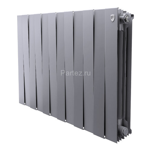 Биметаллический радиатор Royal Thermo PianoForte 500/100-12 (Silver Satin)