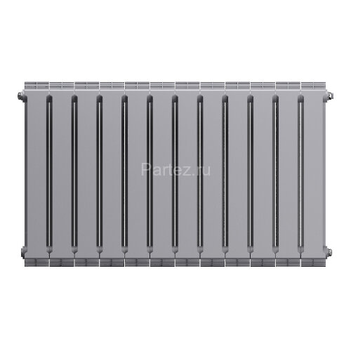 Биметаллический радиатор Royal Thermo PianoForte 500/100-12 (Silver Satin)