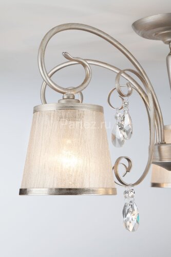 Потолочная люстра Eurosvet 60065/5 серебро