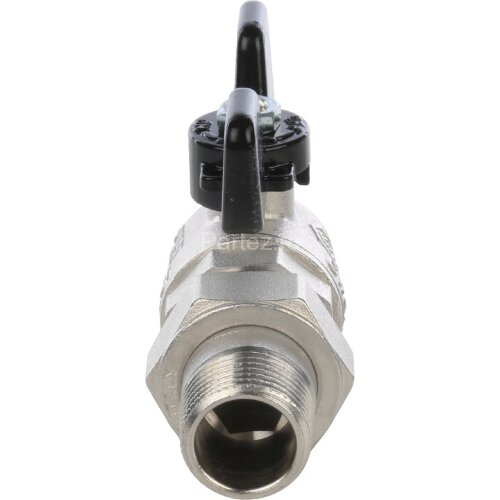 Кран шаровой полнопроходной угловой с американкой 1/2 Stout