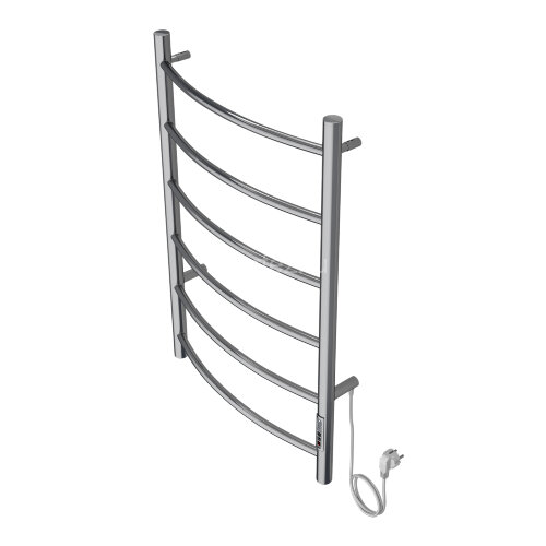 Полотенцесушитель электрический AZARIO VERONA 500/800 6 секций, диммер справа, хром (AZ04858)