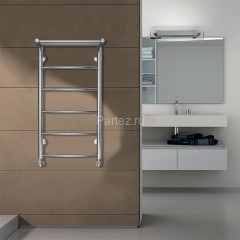 Полотенцесушитель водяной AZARIO VERONA 400/800 с полкой, 5 секций, нижнее/диагональное подключение,