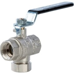 Кран шаровой с фильтром 1/2&quot; Stout