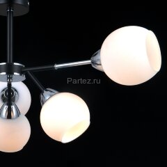 Потолочная люстра ILLUMICO IL0715-6CSQ-24 BK CR LIBRA