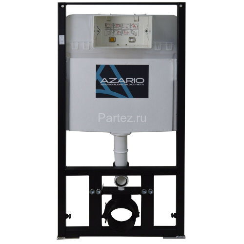 Сет AZARIO инсталляция + унитаз Teramo безободковый, с быстросъемным сиденьем микролифт (AZ-8010-100