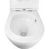 Унитаз приставной Azario Grado 365х570х410 безободковый, смыв "Торнадо", в комплекте с быстросъемным