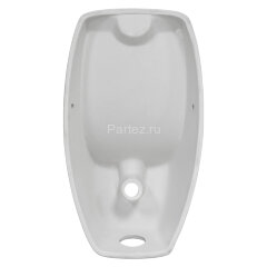 Писсуар Santek Гала с нажимным краном, креплением и горизонтальным сифоном (1WH501804)