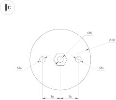 Настенный светильник Arlight 047348
