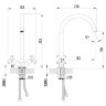 Смеситель Lemark Practica LM7504C для кухни