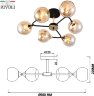 Потолочная люстра Rivoli 3138-306