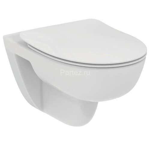 Унитаз подвесной Ideal Standard i.life A безободковый, технология RimLS+, глубокий смыв. (T471601)