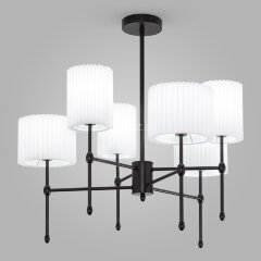 Потолочная люстра Eurosvet 60162/6 черный