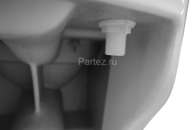 Унитаз моноблок Azario Luna 770x390x710 напольный, горизонтальный слив, сиденье дюропласт микролифт