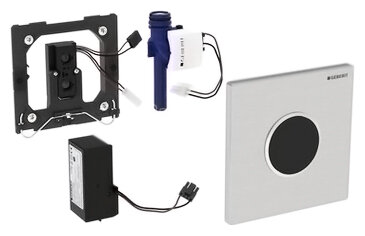 Кнопка смыва Geberit HyTronic Sigma 01 хром, глянцевая/питание от сети (116.021.21.5)