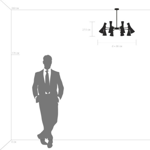 Потолочная люстра Lightstar 816087