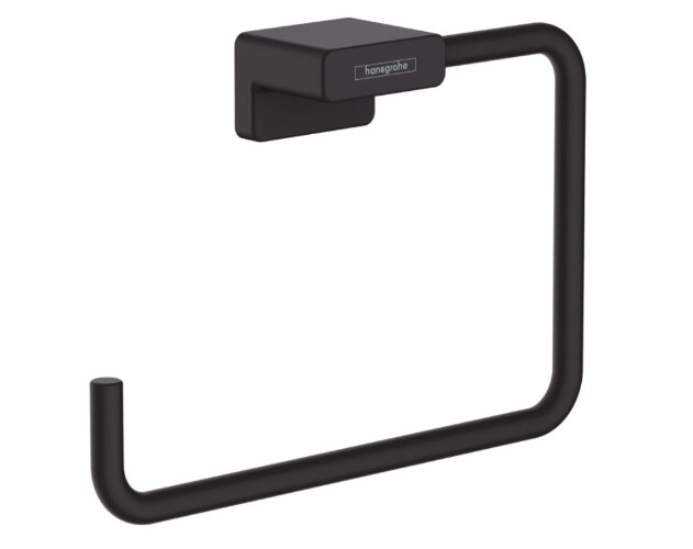Кольцо для полотенца Hansgrohe AddStoris, матовый чёрный (41754670)