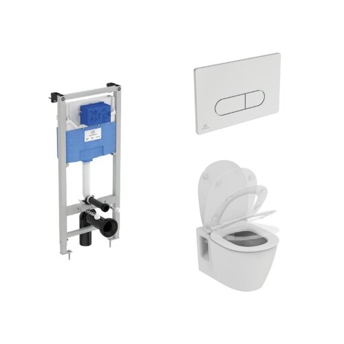 Пневматический промо-набор 4 в 1 Ideal Standard Пневматический комплект ProSys+ Подвесной унитаз с с