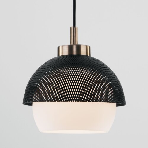 Подвесной светильник Eurosvet 50106/1 античная бронза / черный