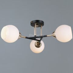 Потолочная люстра ILLUMICO IL0689-3CSQ-24 BK FGD LIBRA